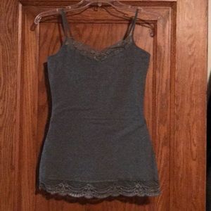 Lace tank top